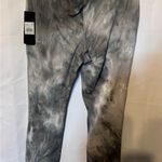 Bebe  Gray Tie-Dye Leggings Photo 4