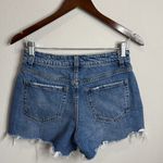 Vervet Distressed Faded Cutoff Jean Shorts 27x4" Size S Blue Photo 1