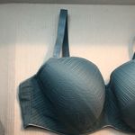 Third Love Bra Everyday Lace T-Shirt Bra in Teal Blue Sz 40E / 40DD EUC Photo 2