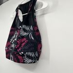 Fabletics  Pink Black Hawaiian Style Marcia Sports Bra 2X XXL Athletic Workout Photo 3