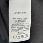 UpWest Womens‎ Dark Grey Long Sleeve 1/4 Zip Sweatshirt Mini Dress Extra Small Gray Size XS Photo 9