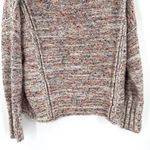 Anthropologie  Pilcro Textured Cowl-Neck Chunky Knit Confetti Sweater Photo 5