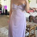 Peppermayo Purple Satin Dress Photo 0