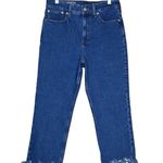 J.Crew Women's 27 Classic Straight Cropped Raw Hem Jean Photo 0