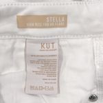 Kut From The Kloth NWT Stella High Rise Fab Ab Flare Size 10 Opticwhite White Photo 5