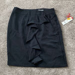 Elle  Black Ruffle Skirt SIZE 10 Photo 0