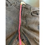 We The Free People Distressed Black Jeans 30 Button Fly Denim Actual 34x29.5 Photo 15