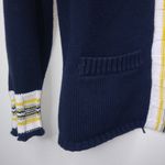 Norton Mcnaughton Norton Studio L Academia Navy Preppy Cardigan Sweater Photo 3