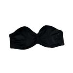 Victoria's Secret Womens  Solid Black Strapless Bandeau Swimsuit Bikini Size M Photo 1