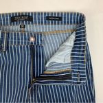 Judy Blue  womens size 30 super flare jeans blue white stripe rodeo concert Photo 5