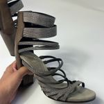 Brunello Cucinelli  Leather Monili Strap Beaded Size 36.5 Photo 4