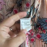 Cupshe Floral & Striped Tropical Oversized Swim Beach Button Front Cover-Up Top Photo 7