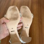 Badgley Mischka Satin Embellished Soft White Tellisa Heels Size 5.5 Photo 6