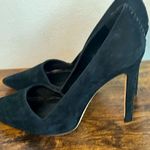 Alice + Olivia 🎉HOST PICK🎉 Black Dina Pointed Toe Suede Pumps 36.5 US 6.5 Photo 2