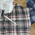 Adika Crop Flannel Photo 1