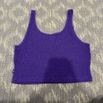 Aritzia  TNA thermal purple tank top  Photo 1