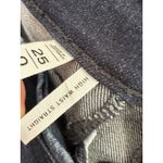 Loft High Waist Straight Belted Dark Wash Blue Denim Jeans Women's Size 25/0 Photo 8