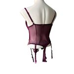 Victoria's Secret Burgundy Velvet Teddy Bodysuit
Vintage, Sz 36B Photo 5