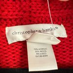 Christopher & Banks ‎ Red Cardigan Size Medium Photo 5