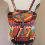 Urban Outfitters  ECOTÉ LEATHER KNITTED BACKPACK Photo 0