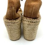 Soludos  Palma Suede Espadrille Wedge Sandals Women's 10 US Photo 5