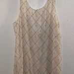 Free People  Sequin Boho New Years Sexy Romper Size XS/S Ivory Photo 0