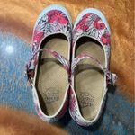 Dansko  Vegan Canvas Pink Floral Mary Janes 40 Bohemian vintage comfort hippy Photo 14