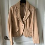 wilson's leather Genuine Leather!  Cream/Tan Blazer Photo 0