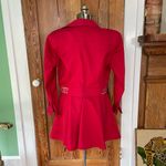 Rare Vintage Christian Llinares Celestial Astrology Dress & Jacket Set Y2K Sz S Red Photo 3