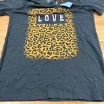 Grayson Threads Women's Leopard Print Love Short Sleeve T-Shirt - Size XS - NWT Photo 6