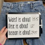 Levi's Vtg  Sz 14 MIS Jeans 550 Relax Fit Tapered Leg Hi Rise Mom Denim Women’s Photo 9