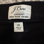 J.Crew  Lookout High-Rise Black Skinny Jeans Photo 1