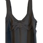 Alpine Design Black Sleeveless Ruched Front Knee Length Dress Women Sz S Photo 3