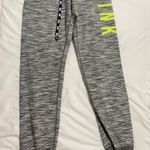 Victoria's Secret Gray and Green Victoria’s Secret PINK Joggers S Photo 0