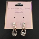 Adrienne Vittadini Elegant 1.25" Crystal Earrings, dainty & impressiv Photo 1