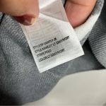 Better unsaid gray & white striped collared sweater women’s size large business Photo 5