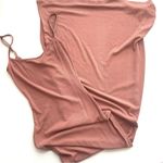 SKIMS  Ribbed Long Slip Dress In Rose Clay Photo 2