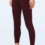Lululemon (Like New) In Movement Tight 25" *Everlux in Garnet, Size 2 Photo 8
