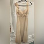 Azazie  Kaylynn Champagne Formal Dress Size A8 Photo 3