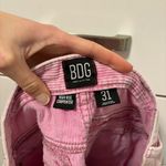 Urban Outfitters  Cutoff Carpenter Shorts Pink Photo 3