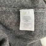 Madewell Charcoal Gray Boatneck Button Shoulder Merino Wool Mini Dress Small Photo 11