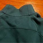 Lululemon  oversized scuba funnel neck storm teal size m/l Missing emergency Photo 4
