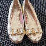 Juicy Couture Gold Chain Detail Flats Photo 0