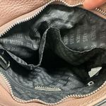 Steve Madden ‎ Mauve Crossbody Bag With Scarf Zipper Closure Photo 8