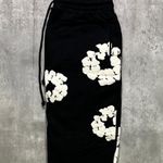 NEW Denim Tears Cotton Wreath Sweatpants Black Size XL Photo 1