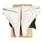 Zadig & Voltaire NIB  High Flash Sneaker Studded High Top White Leather 41 US 10 Photo 6