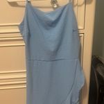 Cute mini dress blue Size L Photo 0