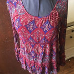 Patrons of Peace  whimsical babydoll boho top Photo 0
