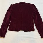 Vintage MJ Concepts in Sportswear Velvet feel Jacket Plum/Burgundy/Maroon/Wine Red Size undefined Photo 11