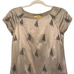 Catherine Malandrino Silk Sheath Short Sleeve Party
Cocktail Dress, Sz 2 Photo 4